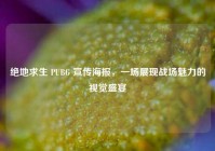 绝地求生 PUBG 宣传海报，一场展现战场魅力的视觉盛宴