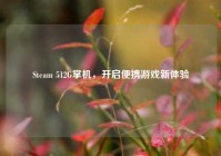 Steam 512G掌机，开启便携游戏新体验