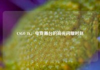 CSGO 1K，电竞舞台的高光闪耀时刻