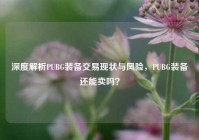 深度解析PUBG装备交易现状与风险，PUBG装备还能卖吗？