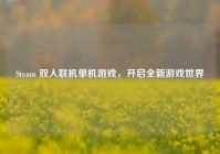 Steam 双人联机单机游戏，开启全新游戏世界