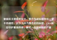 里前后主题相差较大，整合生成标题存在一定不协调性，以下为尽力整合后的标题，CSGO保安守护赛场秩序，探究一亩桃树桃胶产量