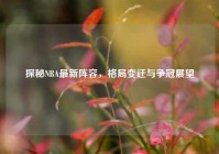 探秘NBA最新阵容，格局变迁与争冠展望