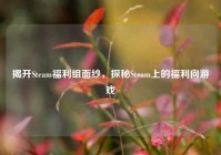 揭开Steam福利组面纱，探秘Steam上的福利向游戏