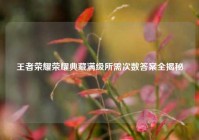 王者荣耀荣耀典藏满级所需次数答案全揭秘