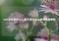 IGEX平台更改Steam相关情况及api修改全面解析