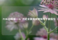 PUBG日韩服2.2.0，开启全新竞技体验与下载指引