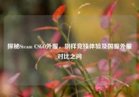 探秘Steam CSGO外服，别样竞技体验及国服外服对比之问