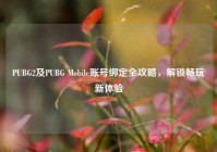 PUBG2及PUBG Mobile账号绑定全攻略，解锁畅玩新体验