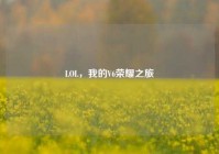 LOL，我的V6荣耀之旅
