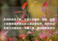 天羽的逆战之旅，天使之羽相伴，说明，逆战之路替换成逆战之旅让表达更自然，同时突出天使之羽相伴这一关键元素，使标题更具吸引力。