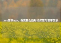 CSGO赛事HUD，电竞舞台隐形指挥家与赛事回放