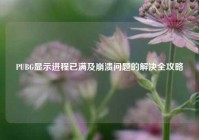PUBG显示进程已满及崩溃问题的解决全攻略