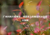 广州对阵大阪樱花，绿茵场上的樱花对决及比分预测