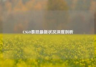 CSGO泰坦最新状况深度剖析