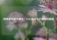 绝地求生雨天模式，PUBG雨天飞不起来的困境