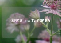 三消游戏，Steam 平台的别样魅力