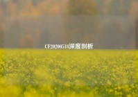 CF20200518深度剖析