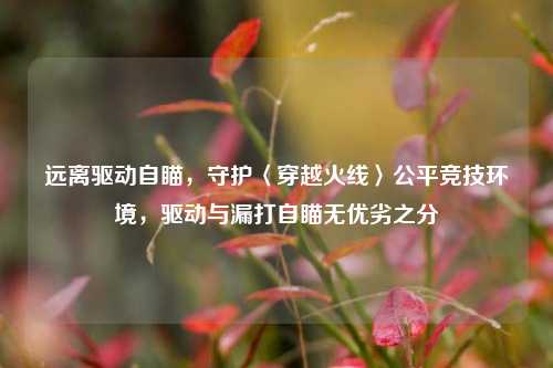 远离驱动自瞄，守护〈穿越火线〉公平竞技环境，驱动与漏打自瞄无优劣之分