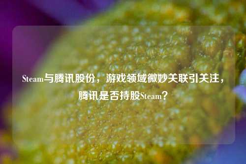 Steam与腾讯股份，游戏领域微妙关联引关注，腾讯是否持股Steam？