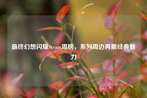 最终幻想闪耀Steam周榜，系列周边再展经典魅力