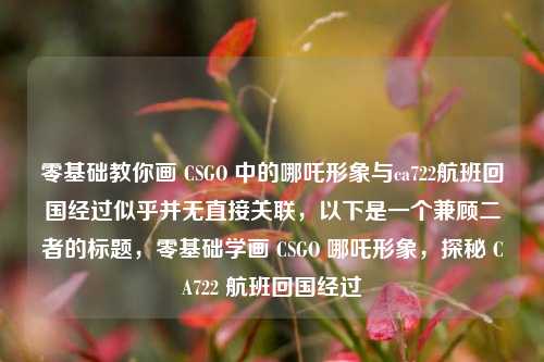 零基础教你画 CSGO 中的哪吒形象与ca722航班回国经过似乎并无直接关联，以下是一个兼顾二者的标题，零基础学画 CSGO 哪吒形象，探秘 CA722 航班回国经过