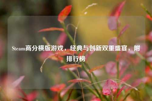 Steam高分横版游戏，经典与创新双重盛宴，附排行榜