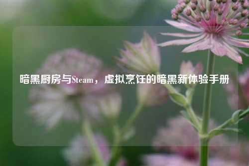 暗黑厨房与Steam，虚拟烹饪的暗黑新体验手册