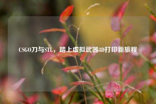 CSGO刀与STL，踏上虚拟武器3D打印新旅程