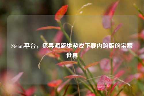 Steam平台，探寻海盗类游戏下载内购版的宝藏世界