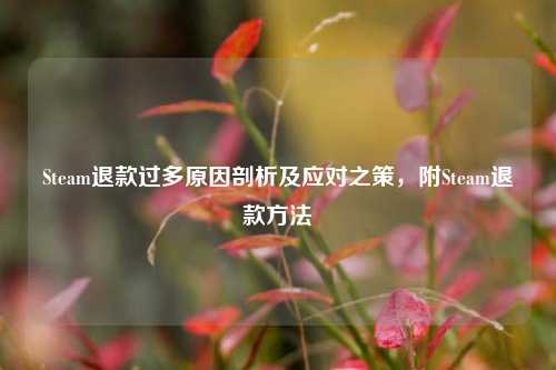Steam退款过多原因剖析及应对之策,附Steam退款方法