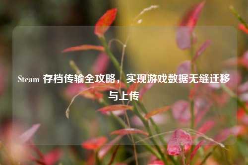 Steam 存档传输全攻略，实现游戏数据无缝迁移与上传