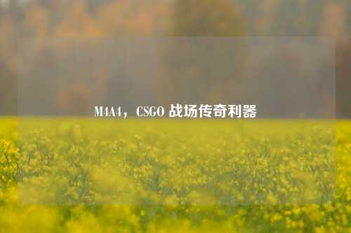 M4A4，CSGO 战场传奇利器