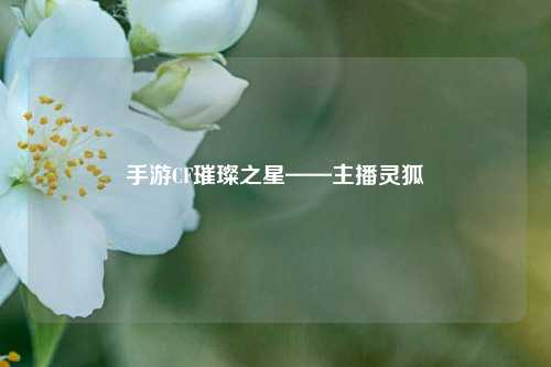 手游CF璀璨之星——主播灵狐