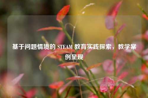 基于问题情境的 STEAM 教育实践探索，教学案例呈现