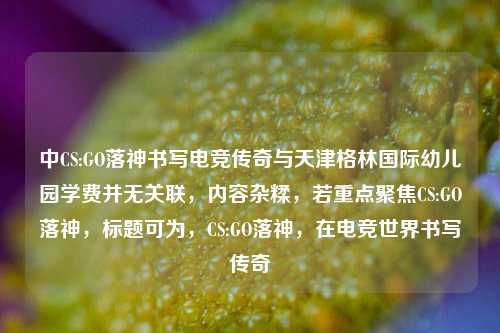 中CS:GO落神书写电竞传奇与天津格林国际幼儿园学费并无关联，内容杂糅，若重点聚焦CS:GO落神，标题可为，CS:GO落神，在电竞世界书写传奇