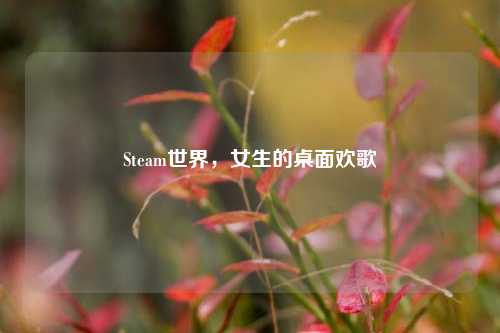 Steam世界，女生的桌面欢歌